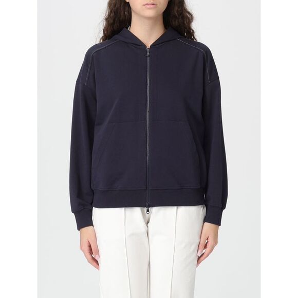 Brunello Cucinelli Sweatshirt Woman Blue